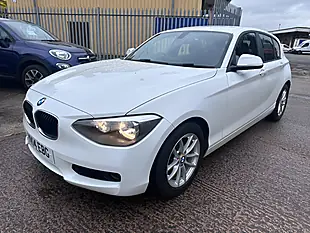 Used 2014 BMW 1 Series Efficientdynamics White - Interior and Exterior details 8
