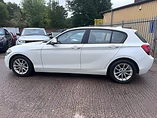 Used 2014 BMW 1 Series Efficientdynamics White - Interior and Exterior details 9