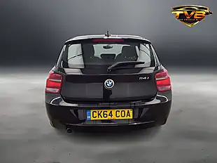 Used 2014 BMW 1 Series Es Jet Black - Interior and Exterior details 4