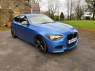Used 2014 BMW 1 Series M Sport Blue - Interior and Exterior details 14