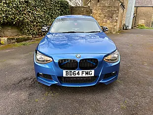 Used 2014 BMW 1 Series M Sport Blue - Interior and Exterior details 15