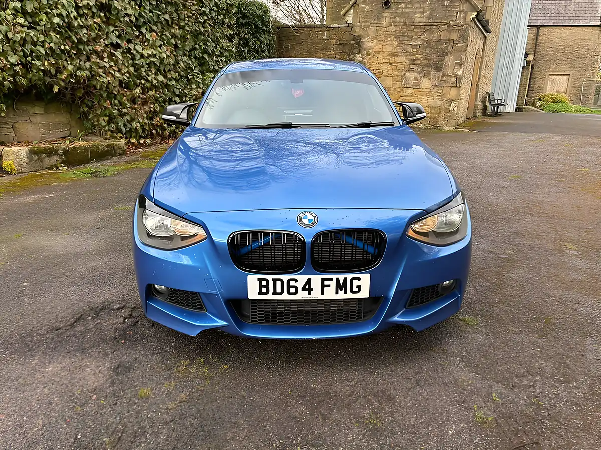 Used 2014 BMW 1 Series M Sport Blue - Interior and Exterior details 15