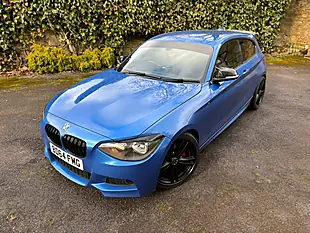 Used 2014 BMW 1 Series M Sport Blue - Interior and Exterior details 16