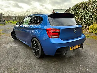 Used 2014 BMW 1 Series M Sport Blue - Interior and Exterior details 17