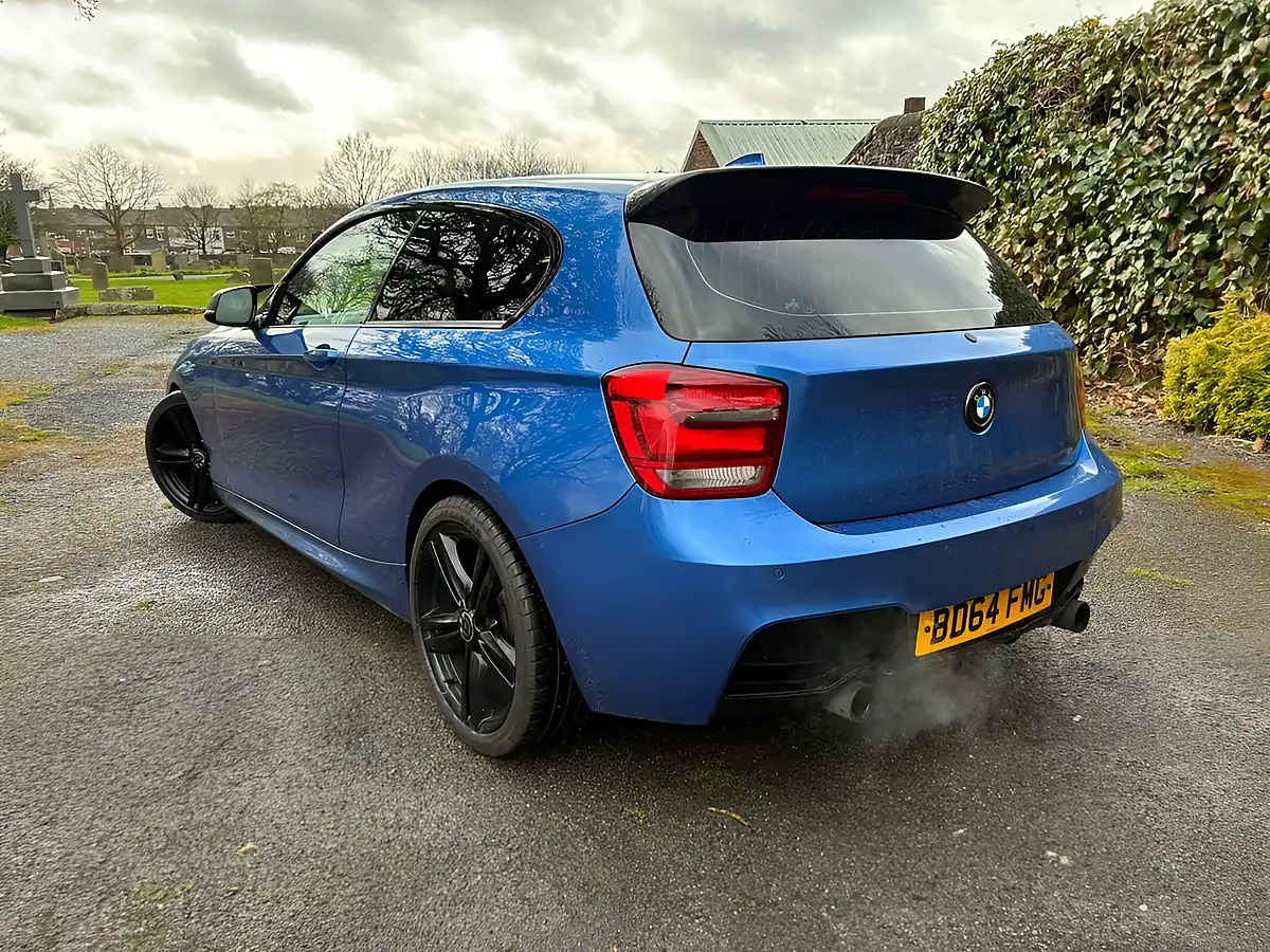 Used 2014 BMW 1 Series M Sport Blue - Interior and Exterior details 17
