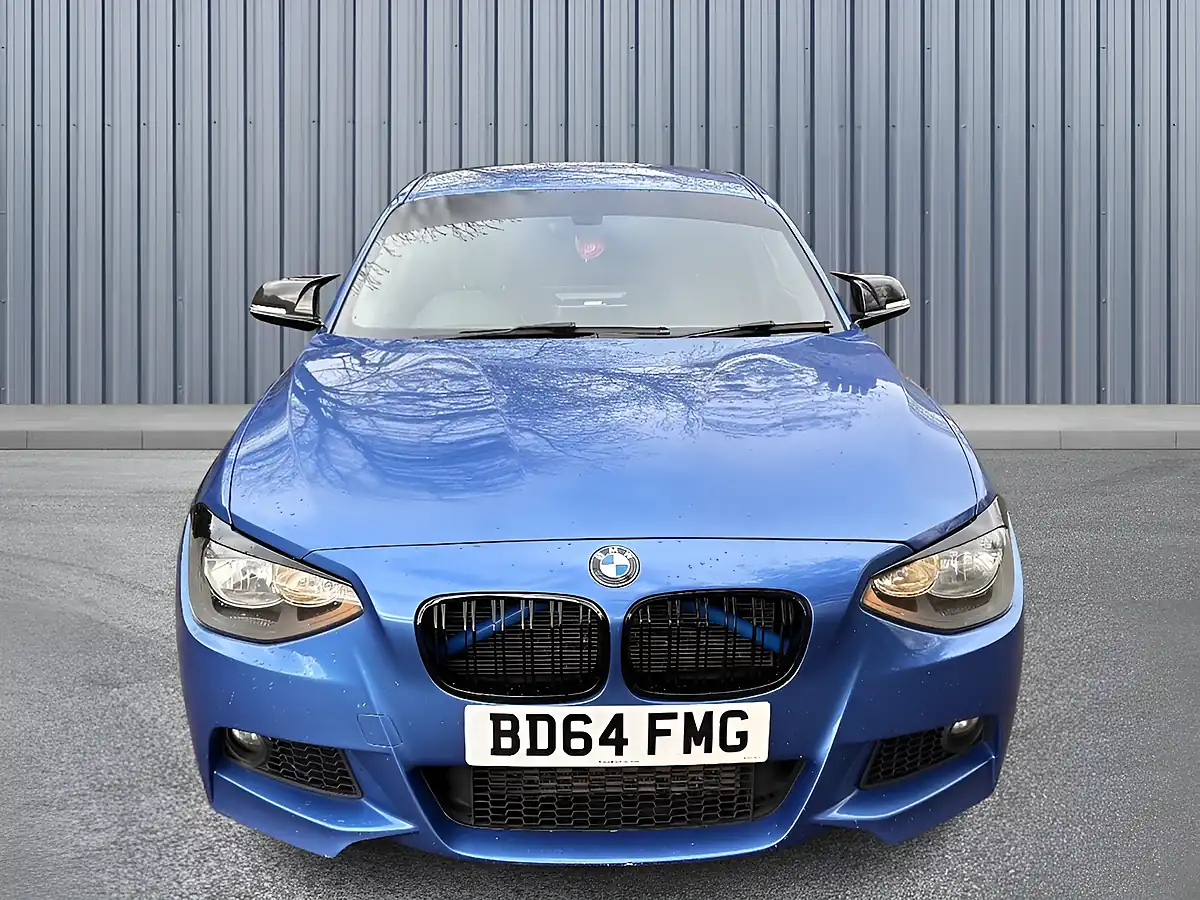 Used 2014 BMW 1 Series M Sport Blue - Interior and Exterior details 2