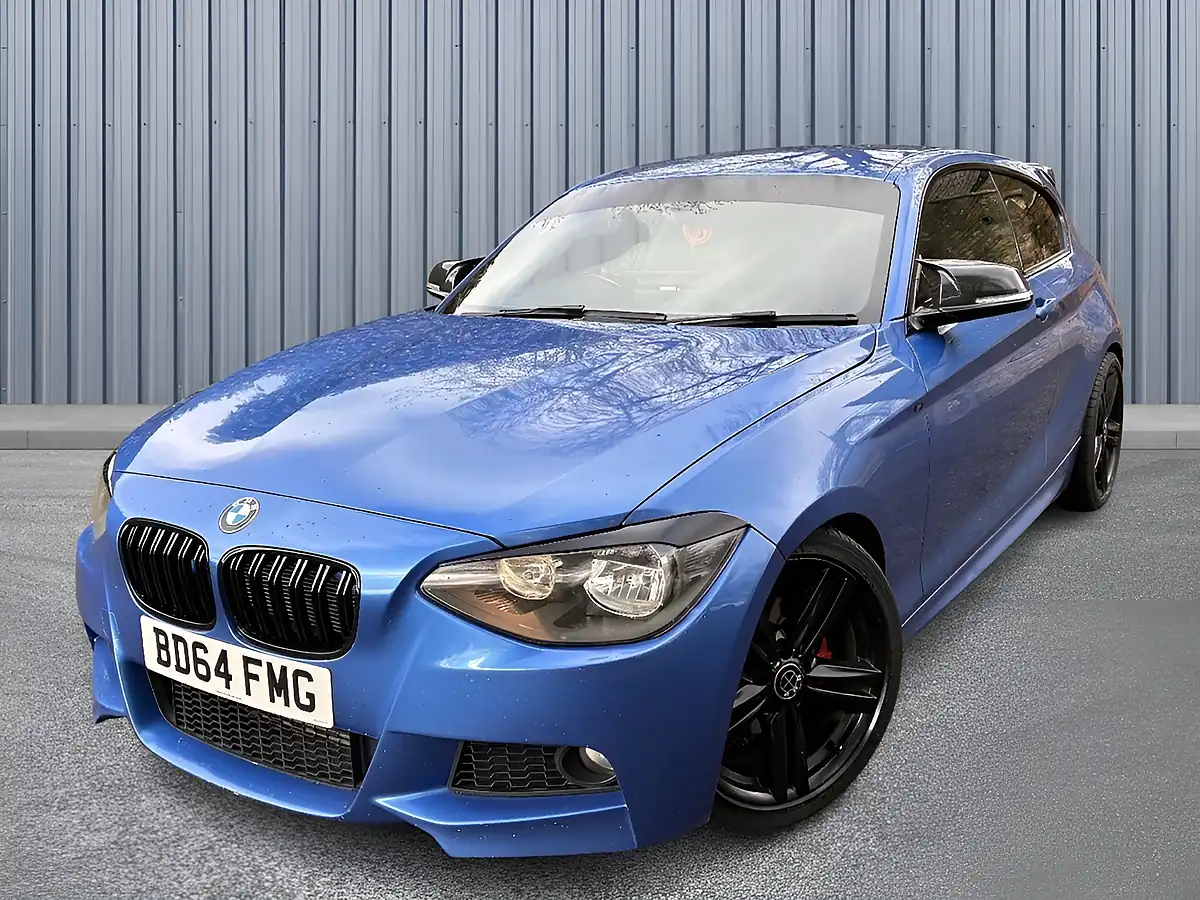 Used 2014 BMW 1 Series M Sport Blue - Interior and Exterior details 3