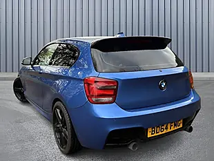 Used 2014 BMW 1 Series M Sport Blue - Interior and Exterior details 4