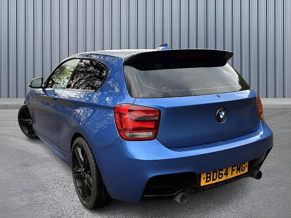 Used 2014 BMW 1 Series M Sport Blue - Interior and Exterior details 4