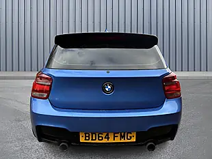 Used 2014 BMW 1 Series M Sport Blue - Interior and Exterior details 5