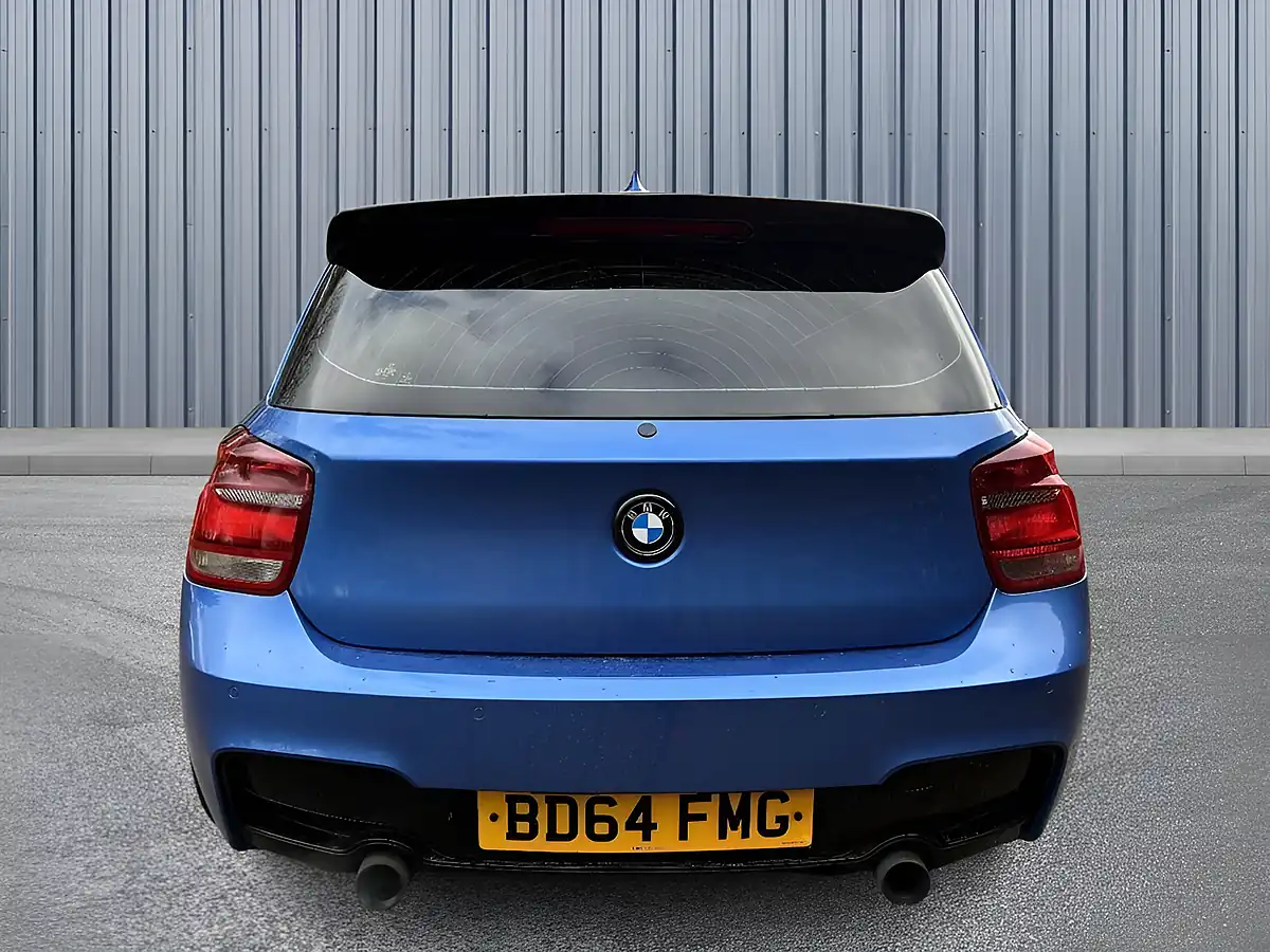 Used 2014 BMW 1 Series M Sport Blue - Interior and Exterior details 5