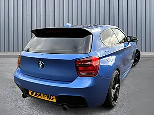Used 2014 BMW 1 Series M Sport Blue - Interior and Exterior details 6