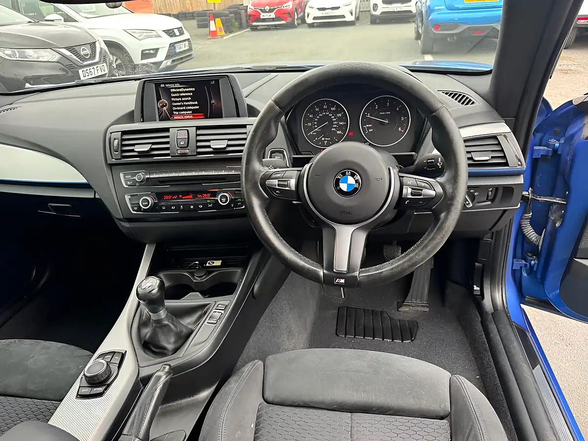 Used 2014 BMW 1 Series M Sport Blue - Interior and Exterior details 15