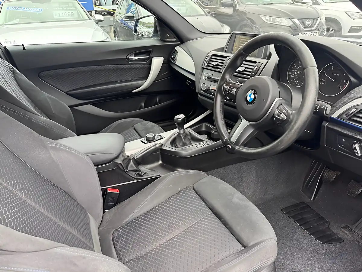 Used 2014 BMW 1 Series M Sport Blue - Interior and Exterior details 2