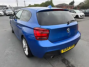 Used 2014 BMW 1 Series M Sport Blue - Interior and Exterior details 3