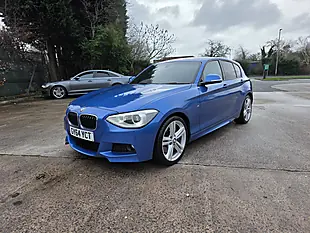 Used 2014 BMW 1 Series M Sport Blue - Interior and Exterior details 3