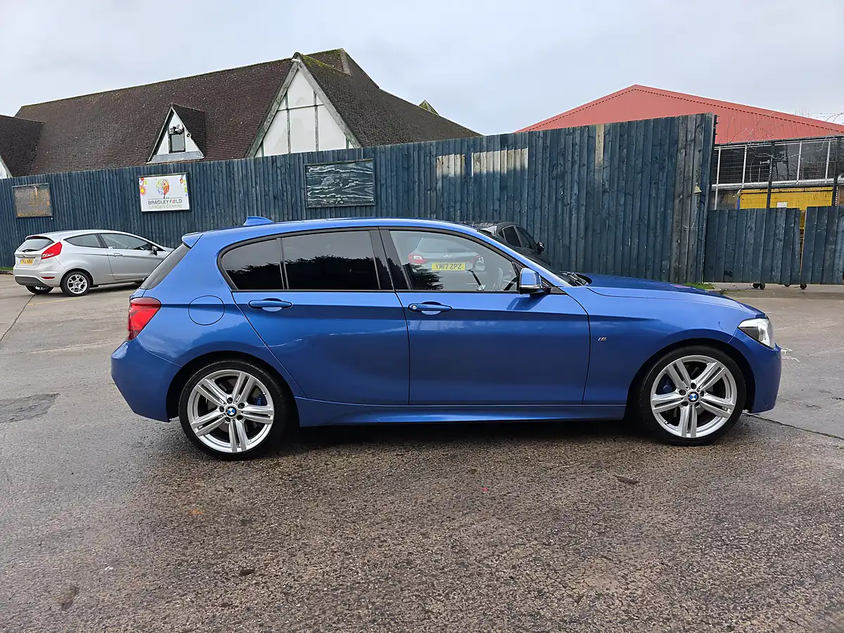 Used 2014 BMW 1 Series M Sport Blue - Interior and Exterior details 5