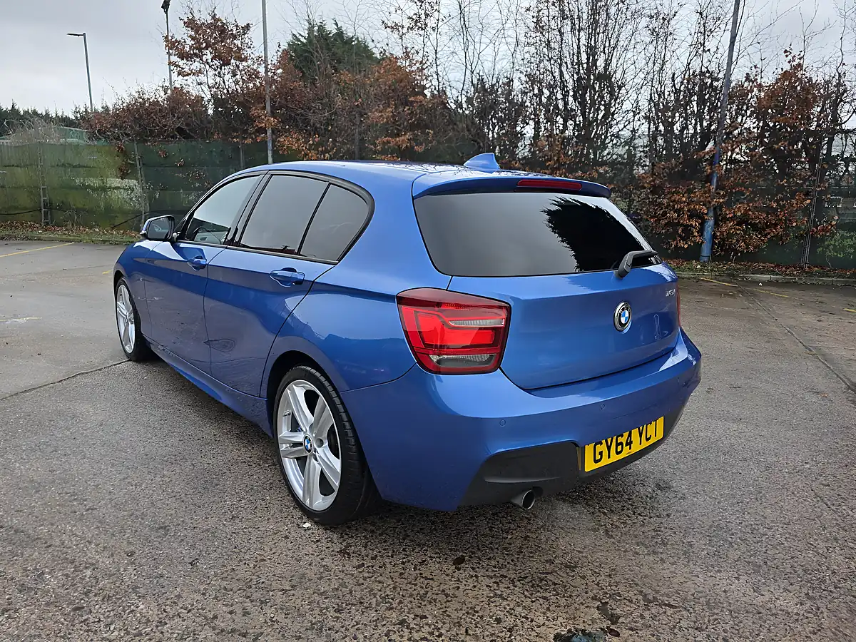 Used 2014 BMW 1 Series M Sport Blue - Interior and Exterior details 6