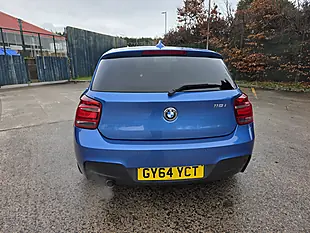 Used 2014 BMW 1 Series M Sport Blue - Interior and Exterior details 7