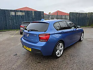 Used 2014 BMW 1 Series M Sport Blue - Interior and Exterior details 8