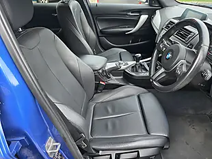 Used 2014 BMW 1 Series M Sport Blue - Interior and Exterior details 9