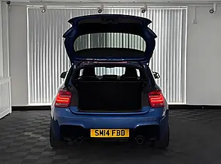 Used 2014 BMW 1 Series M Sport Estoril Blue - Interior and Exterior details 10