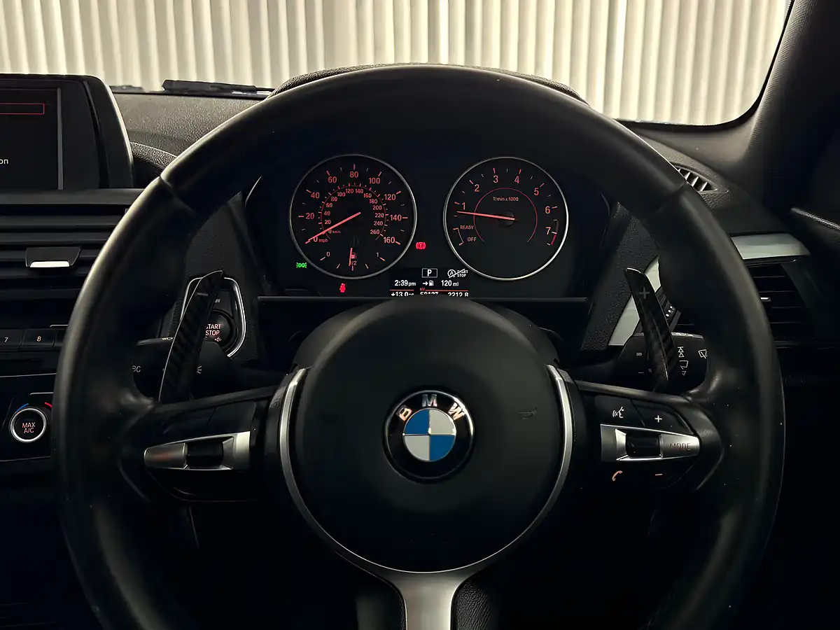 Used 2014 BMW 1 Series M Sport Estoril Blue - Interior and Exterior details 15