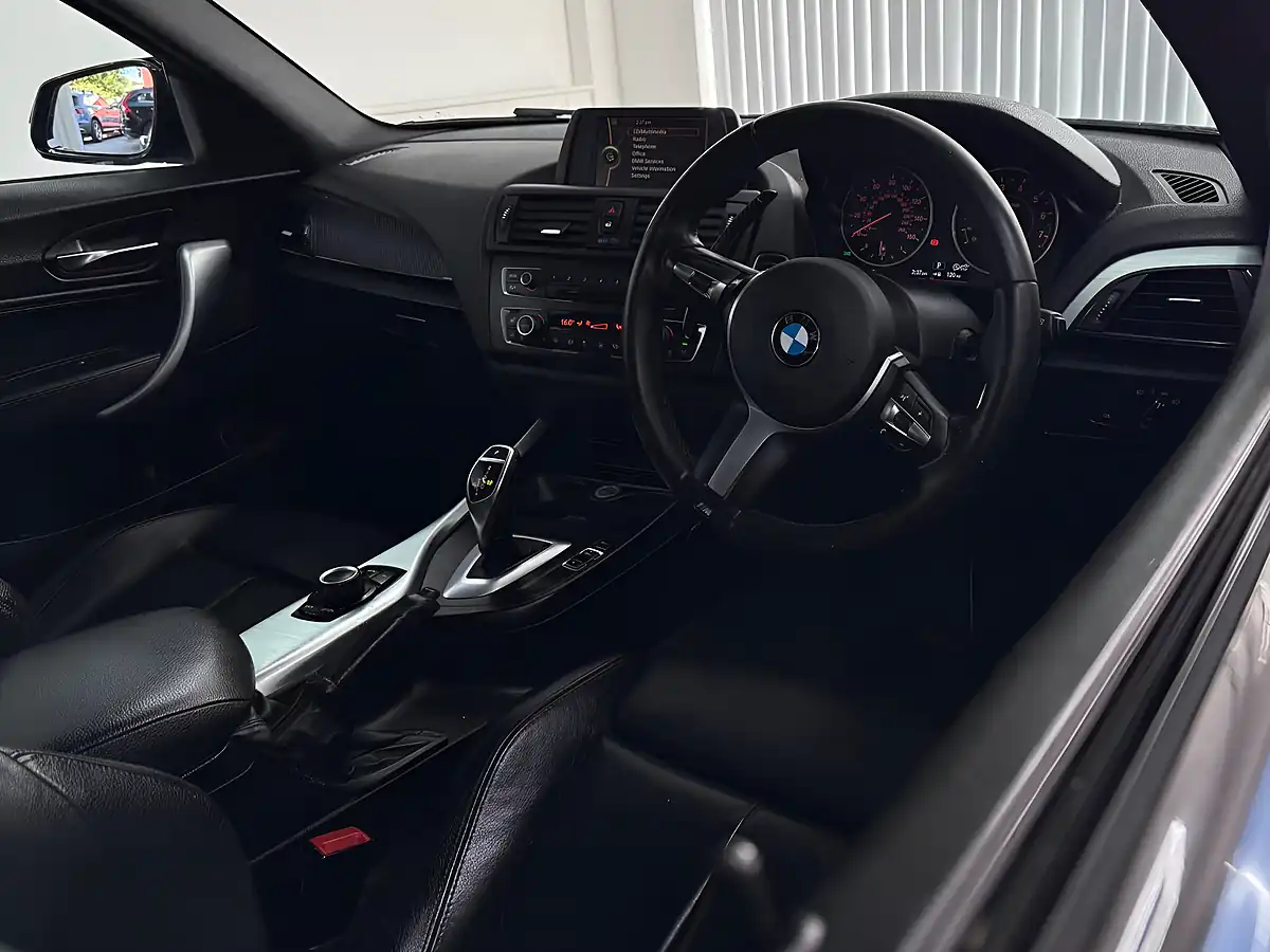 Used 2014 BMW 1 Series M Sport Estoril Blue - Interior and Exterior details 2