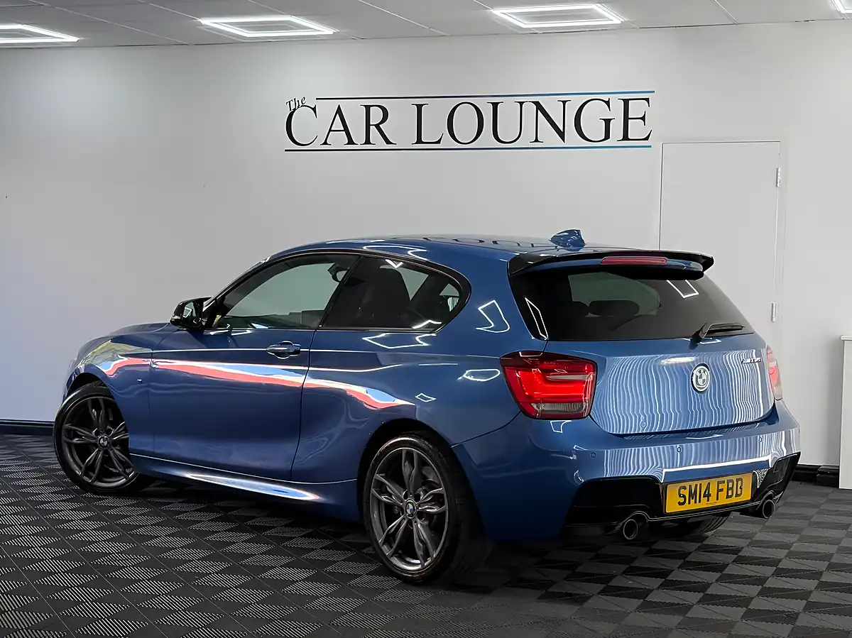 Used 2014 BMW 1 Series M Sport Estoril Blue - Interior and Exterior details 4