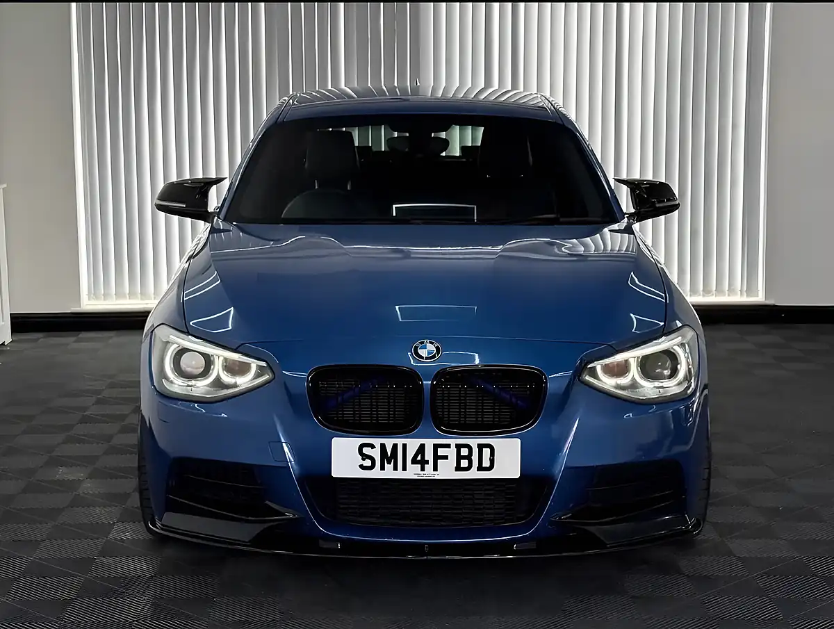 Used 2014 BMW 1 Series M Sport Estoril Blue - Interior and Exterior details 6