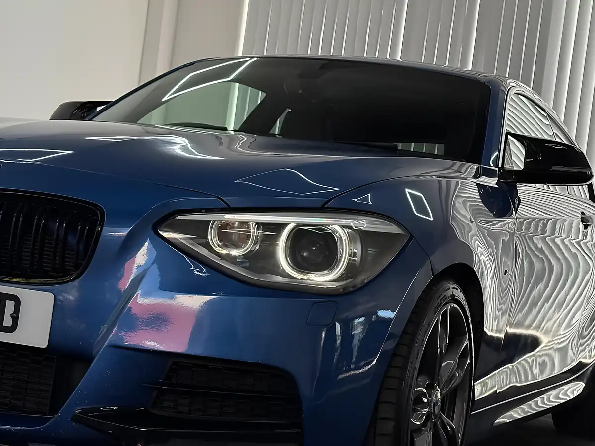 Used 2014 BMW 1 Series M Sport Estoril Blue - Interior and Exterior details 7