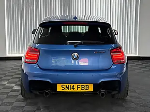 Used 2014 BMW 1 Series M Sport Estoril Blue - Interior and Exterior details 9