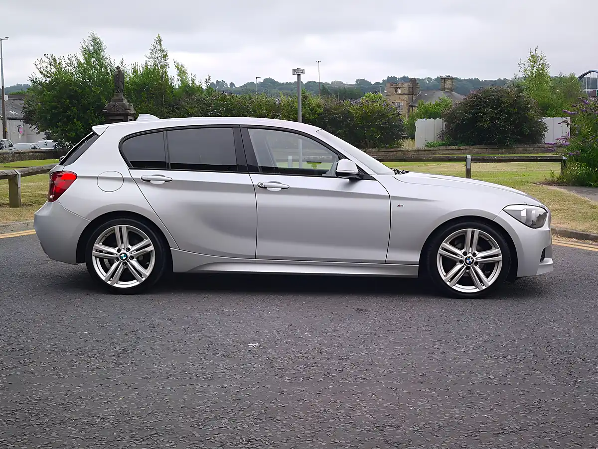 Used 2014 BMW 1 Series M Sport Silver - Interior and Exterior details 11
