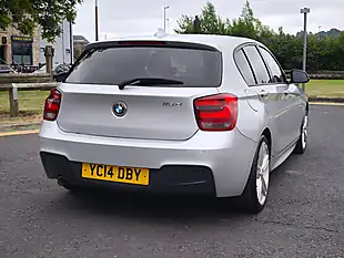 Used 2014 BMW 1 Series M Sport Silver - Interior and Exterior details 14