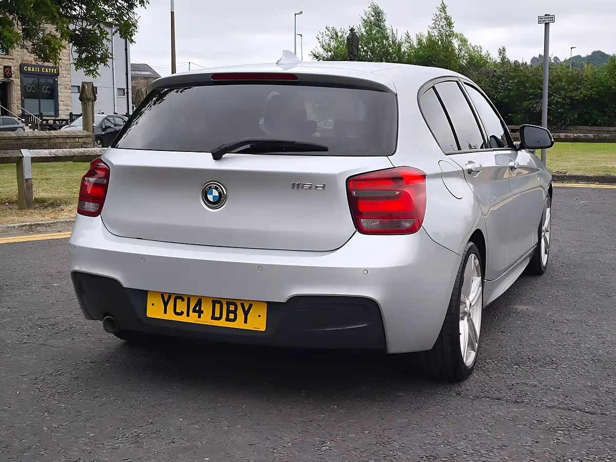 Used 2014 BMW 1 Series M Sport Silver - Interior and Exterior details 14