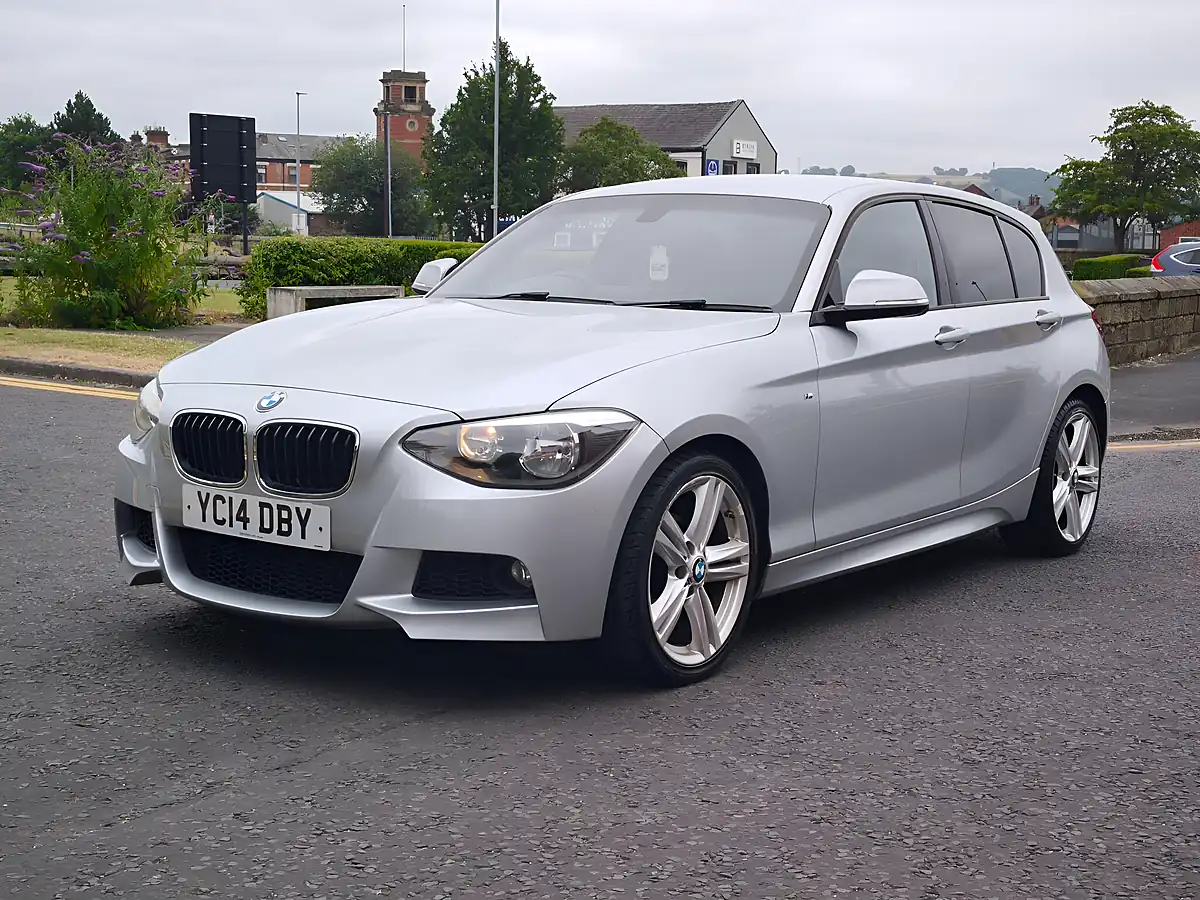 Used 2014 BMW 1 Series M Sport Silver - Interior and Exterior details 20