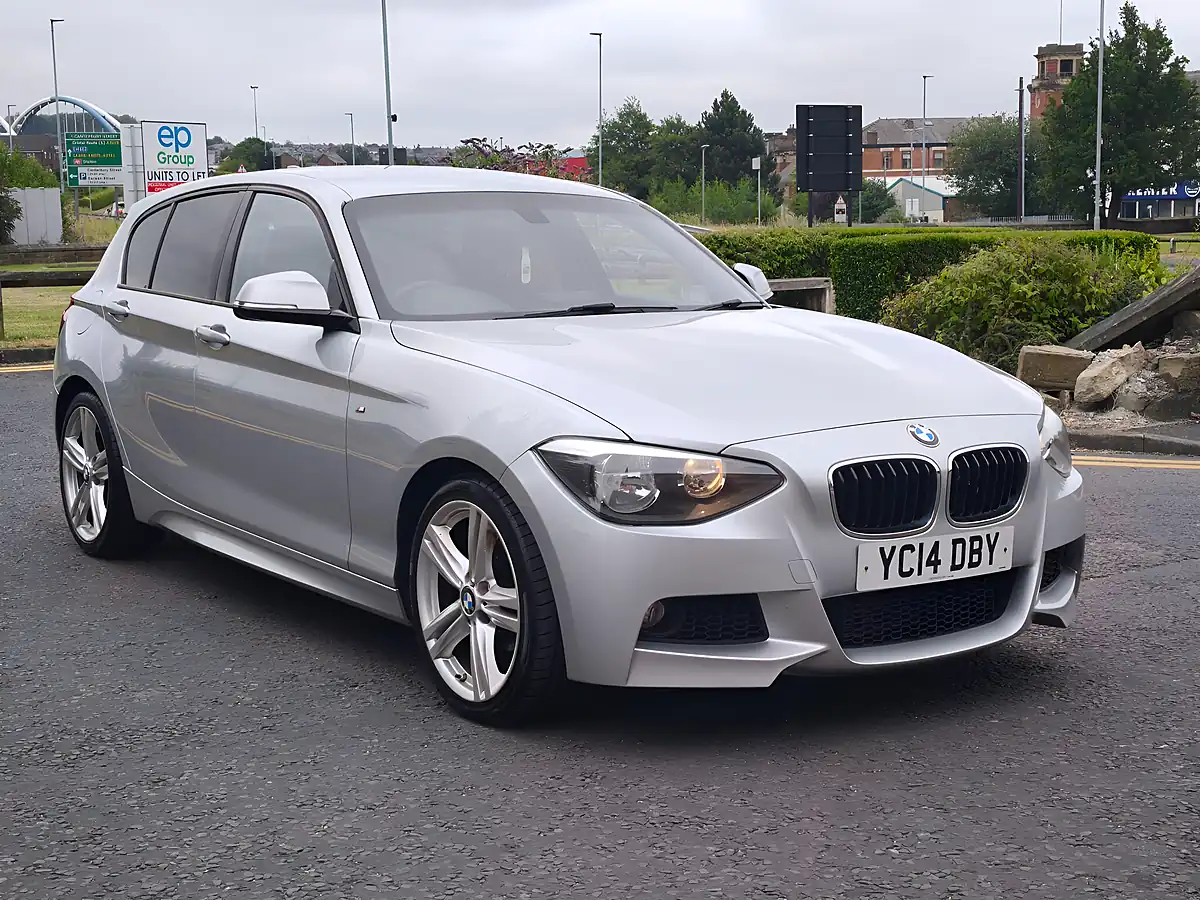 Used 2014 BMW 1 Series M Sport Silver - Interior and Exterior details 9