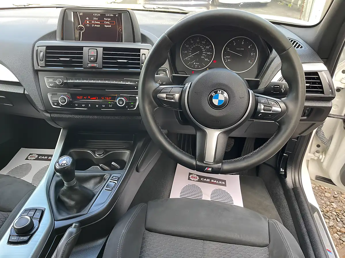 Used 2014 BMW 1 Series M Sport White - Interior and Exterior details 13