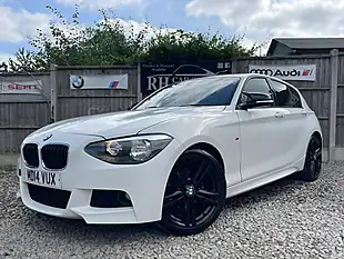Used 2014 BMW 1 Series M Sport White - Interior and Exterior details 14