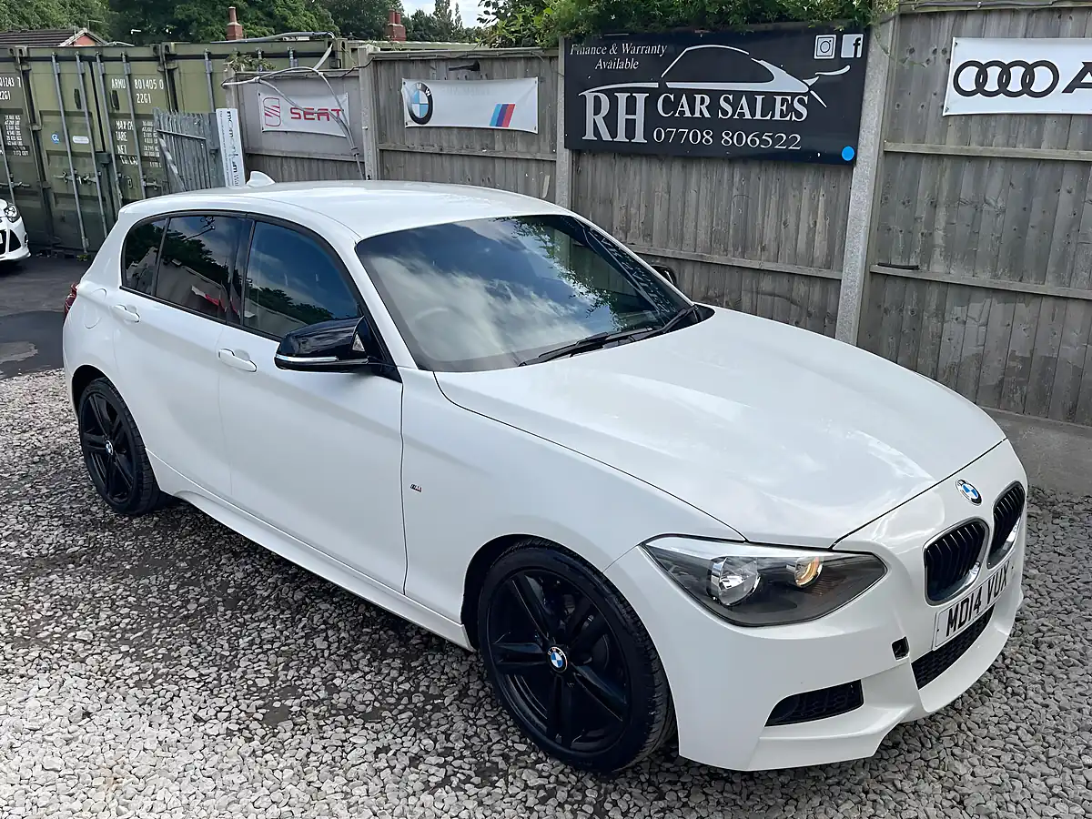 Used 2014 BMW 1 Series M Sport White - Interior and Exterior details 2