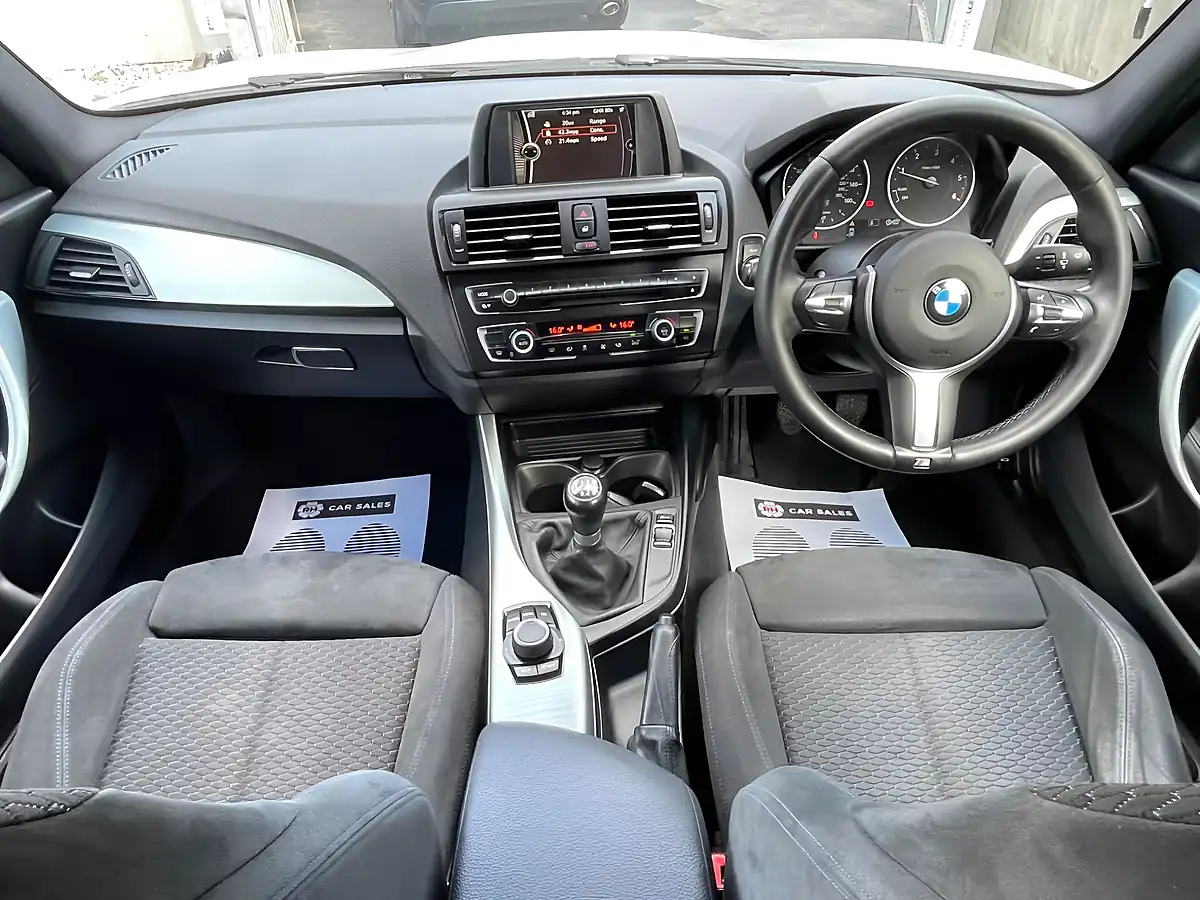 Used 2014 BMW 1 Series M Sport White - Interior and Exterior details 4