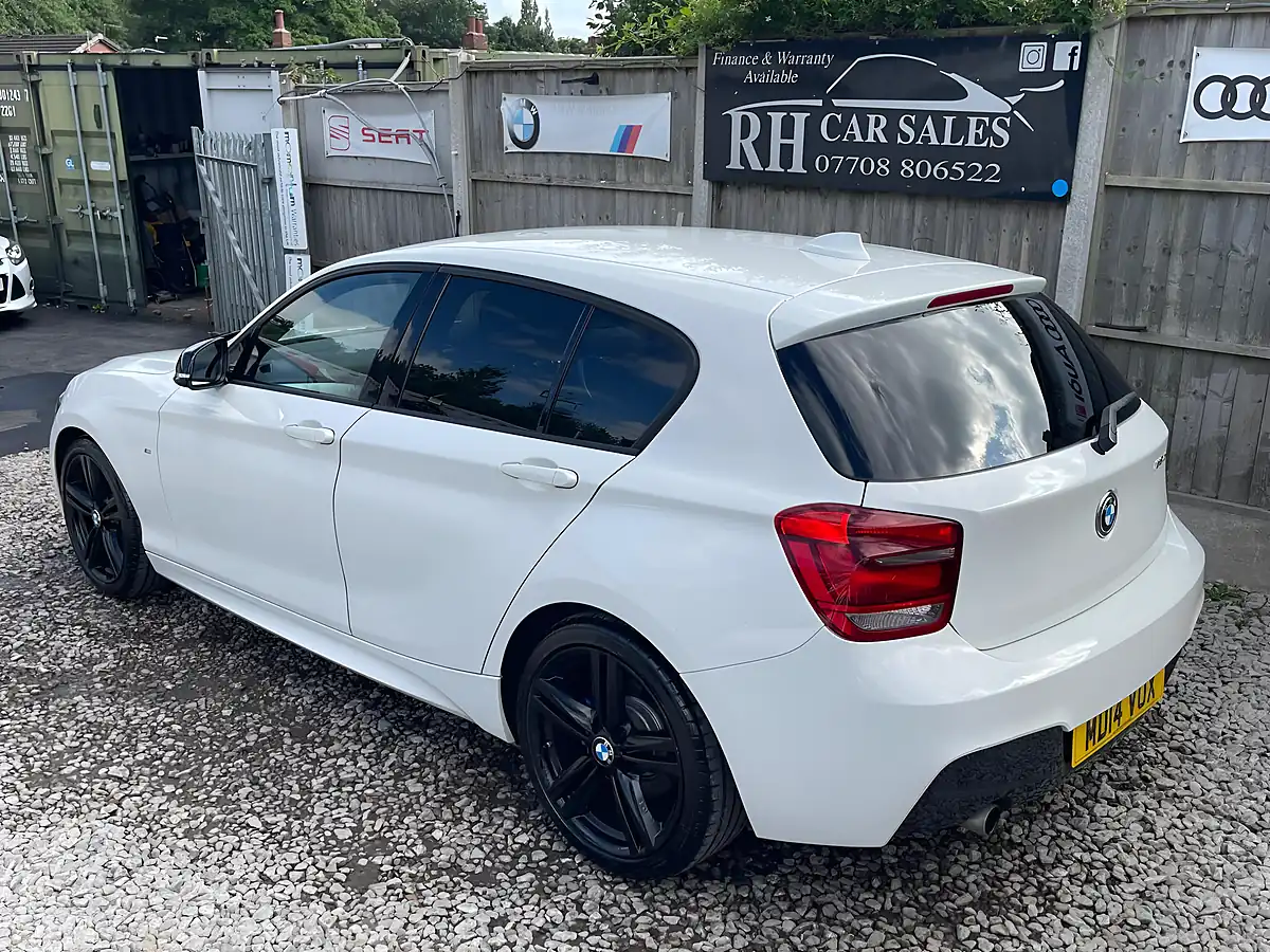 Used 2014 BMW 1 Series M Sport White - Interior and Exterior details 7