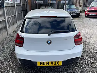 Used 2014 BMW 1 Series M Sport White - Interior and Exterior details 8