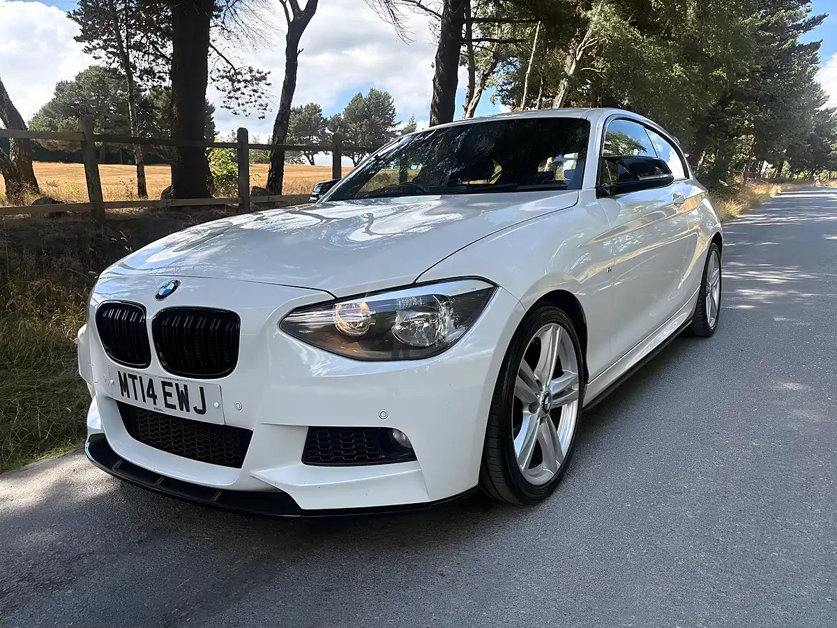 Used 2014 BMW 1 Series M Sport White - Interior and Exterior details 10