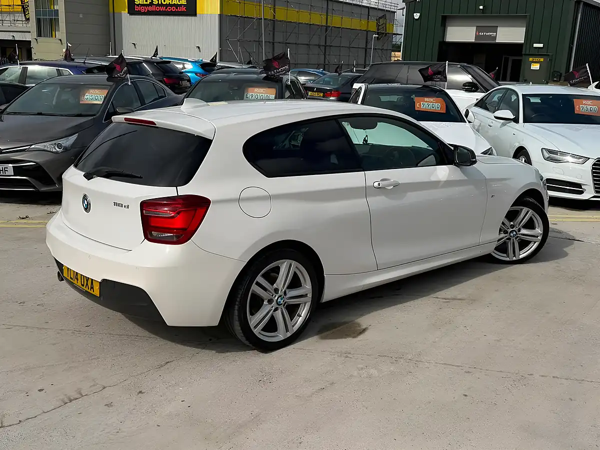 Used 2014 BMW 1 Series M Sport White - Interior and Exterior details 11