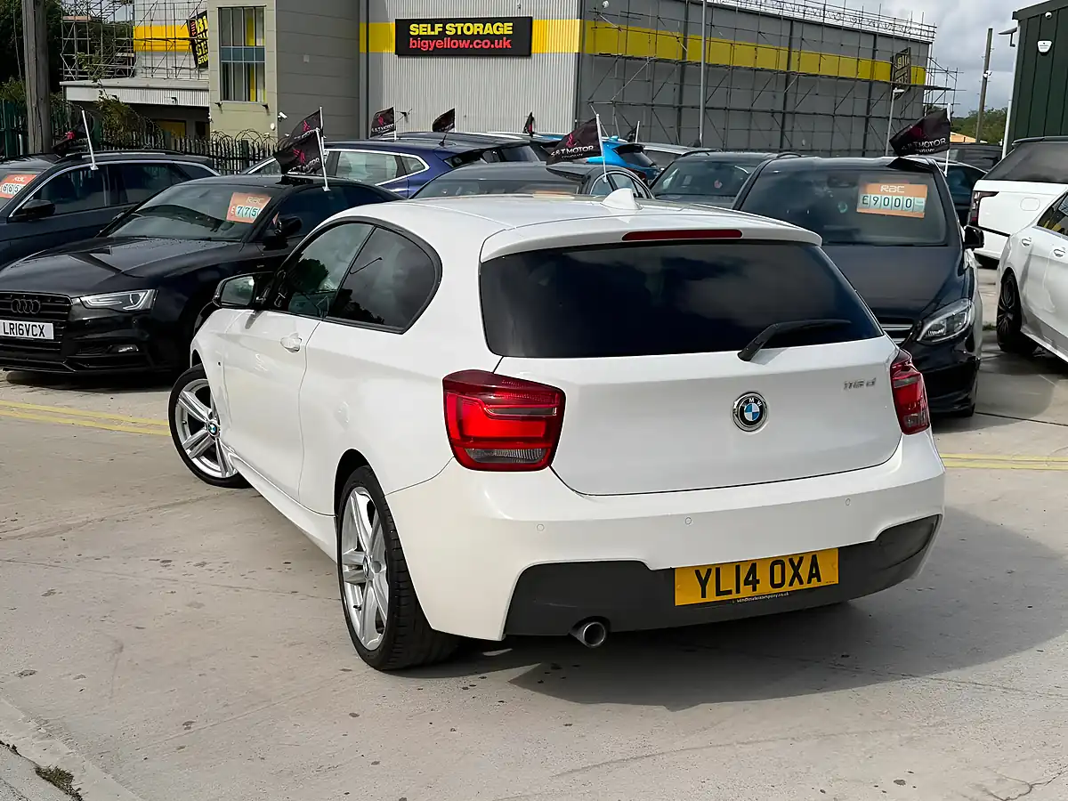 Used 2014 BMW 1 Series M Sport White - Interior and Exterior details 5