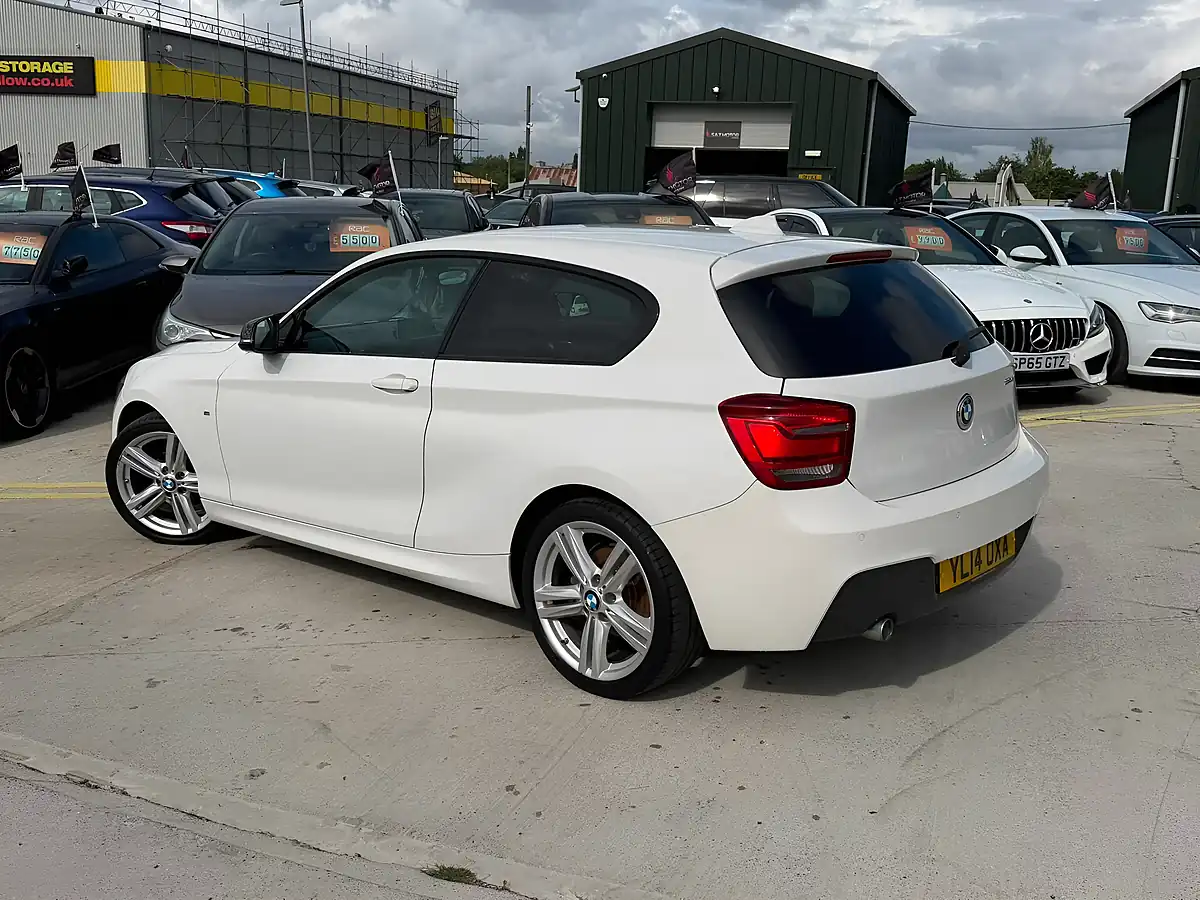 Used 2014 BMW 1 Series M Sport White - Interior and Exterior details 7