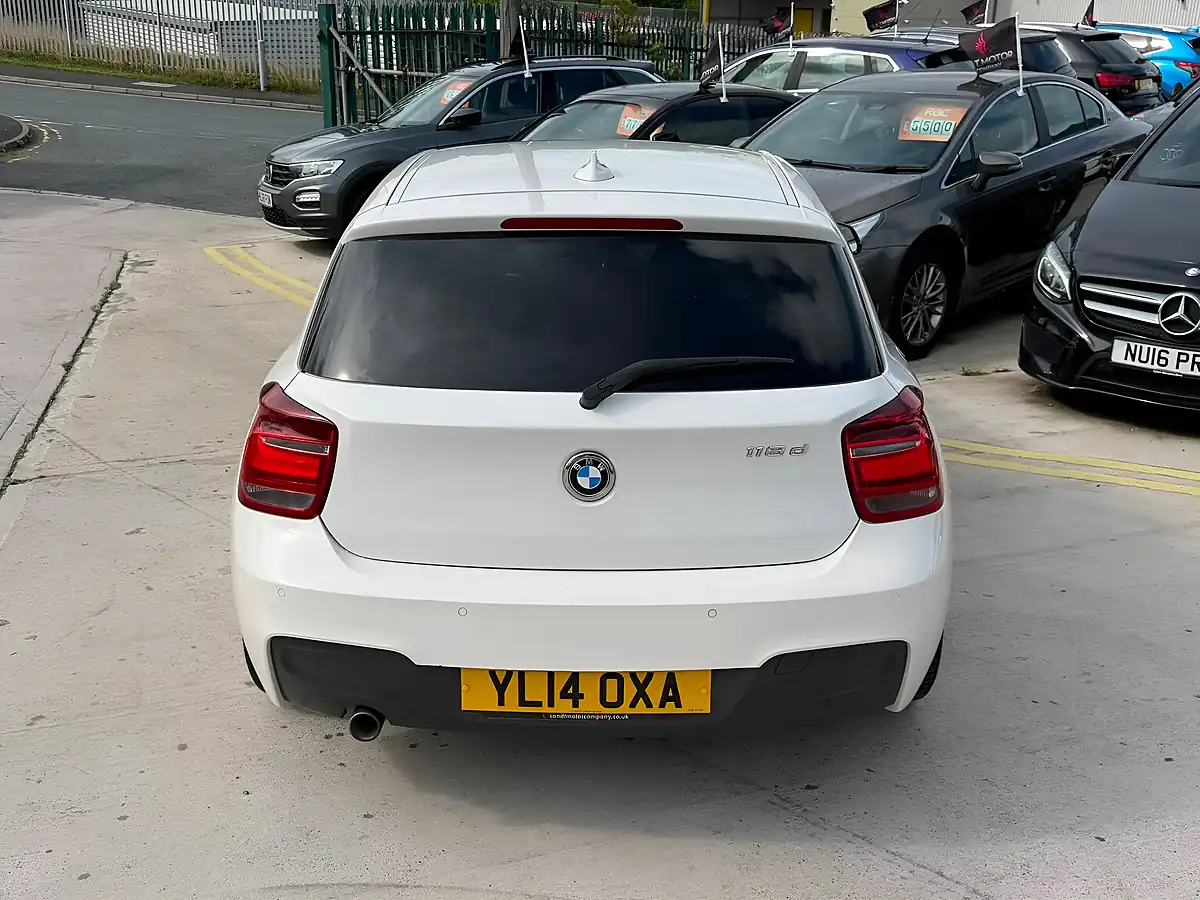Used 2014 BMW 1 Series M Sport White - Interior and Exterior details 9