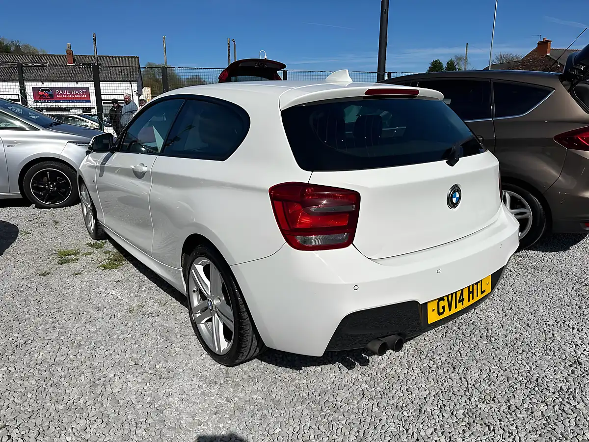 Used 2014 BMW 1 Series M Sport White - Interior and Exterior details 3