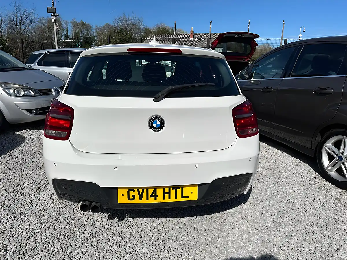 Used 2014 BMW 1 Series M Sport White - Interior and Exterior details 4